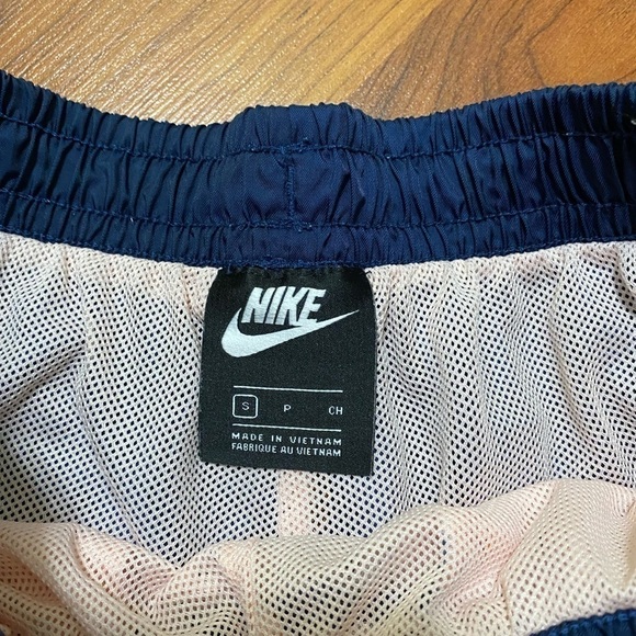NIKE tri tone color block classic mesh lined swim trunks swimming summer Small - Picture 12 of 16
